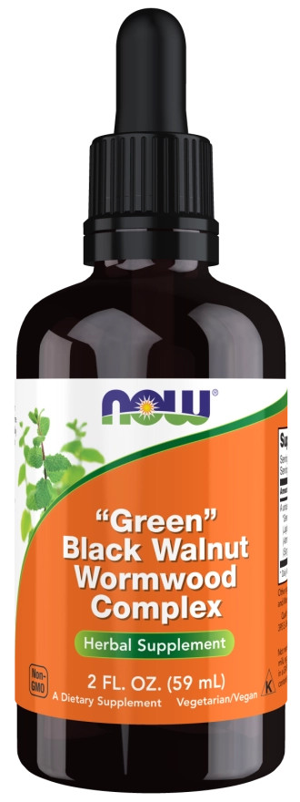 NOW Walnut Wormwood Complex Supplement — alternate view