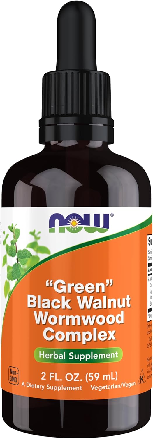 NOW Walnut Wormwood Complex Supplement — alternate view