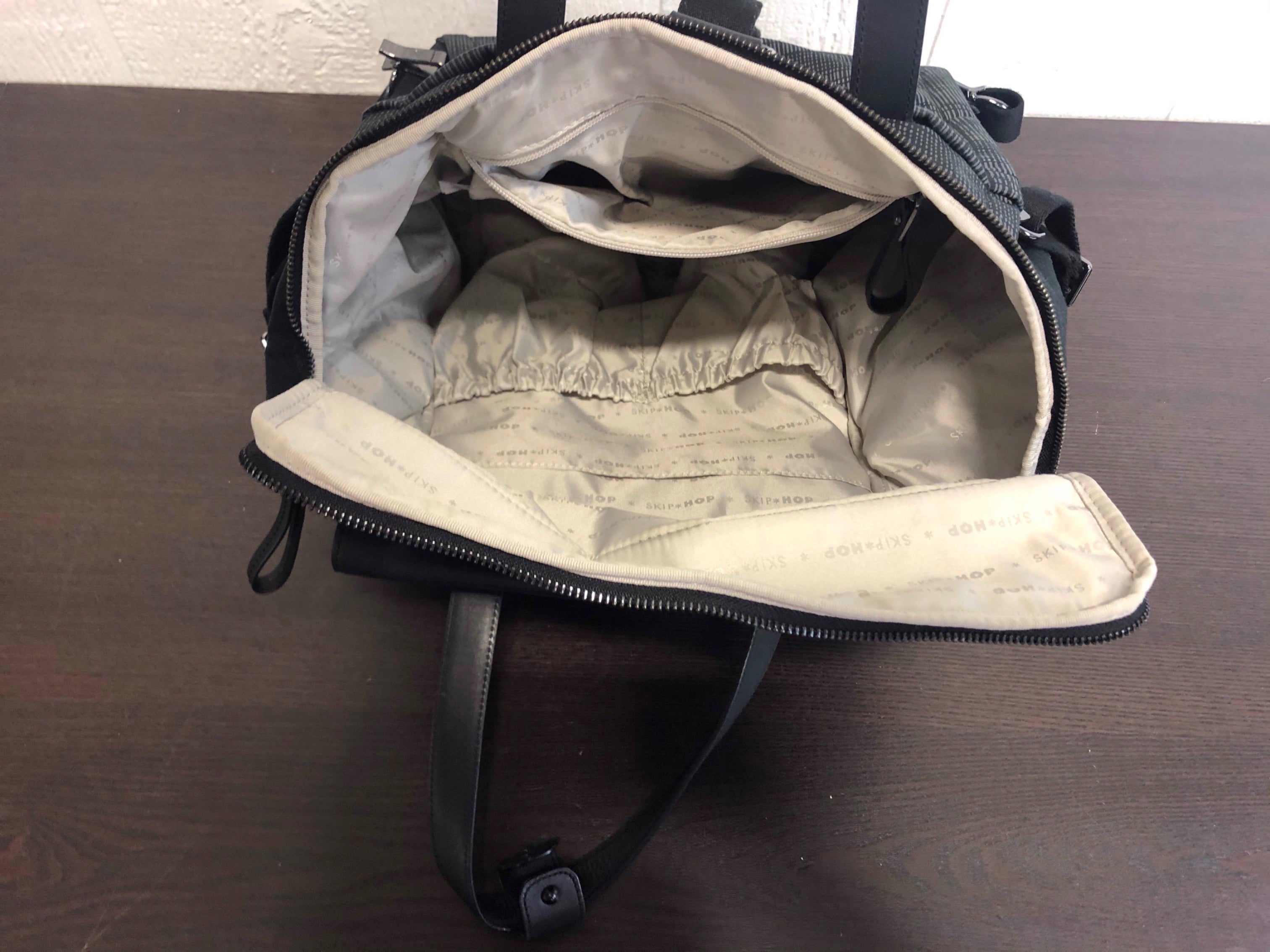 Skip Hop Highline Convertible Backpack Diaper Bag Granite — alternate view