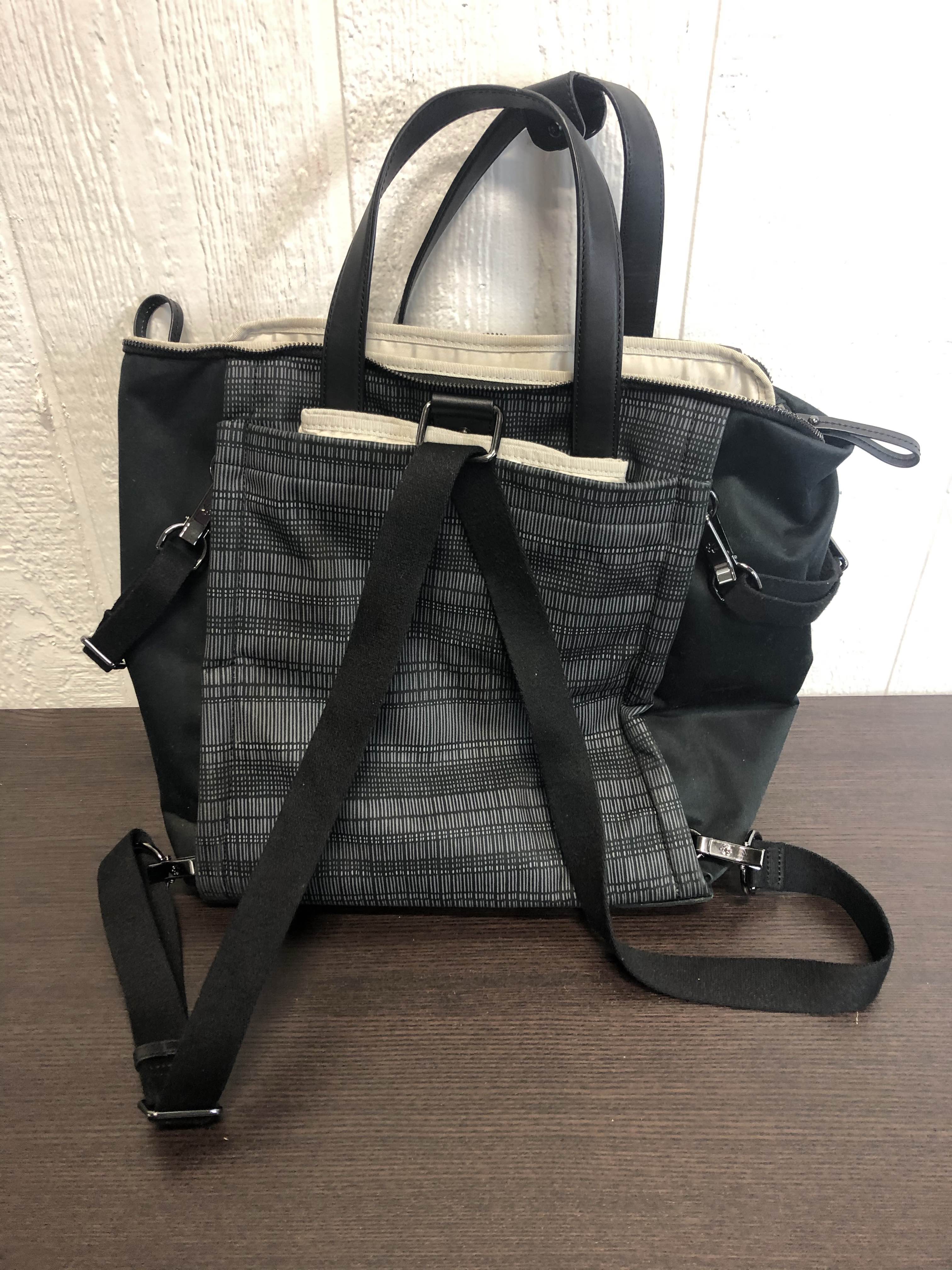 Skip Hop Highline Convertible Backpack Diaper Bag Granite — alternate view