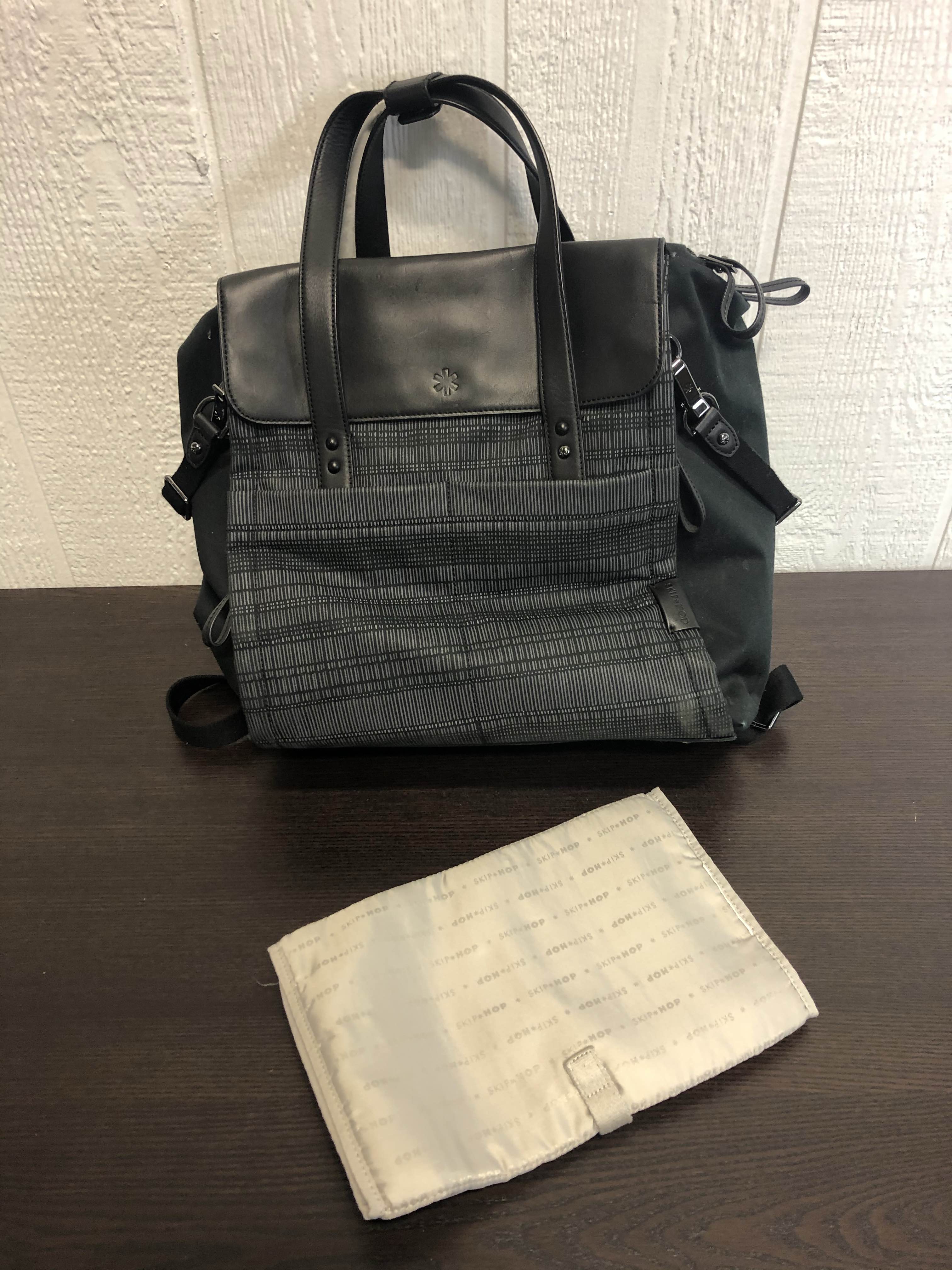 Skip Hop Highline Convertible Backpack Diaper Bag Granite — alternate view