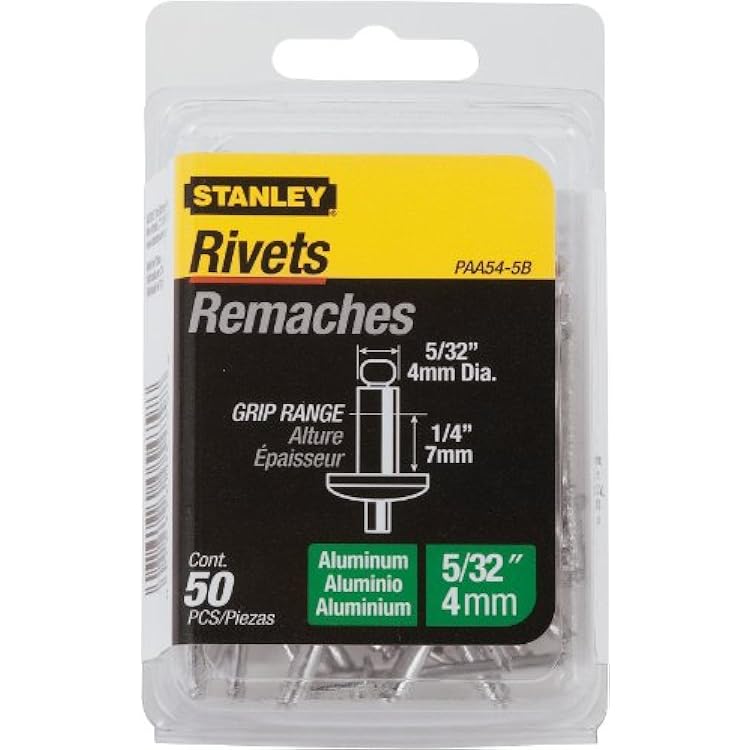 Stanley 532 X 14 Aluminum Grip Rivets — alternate view