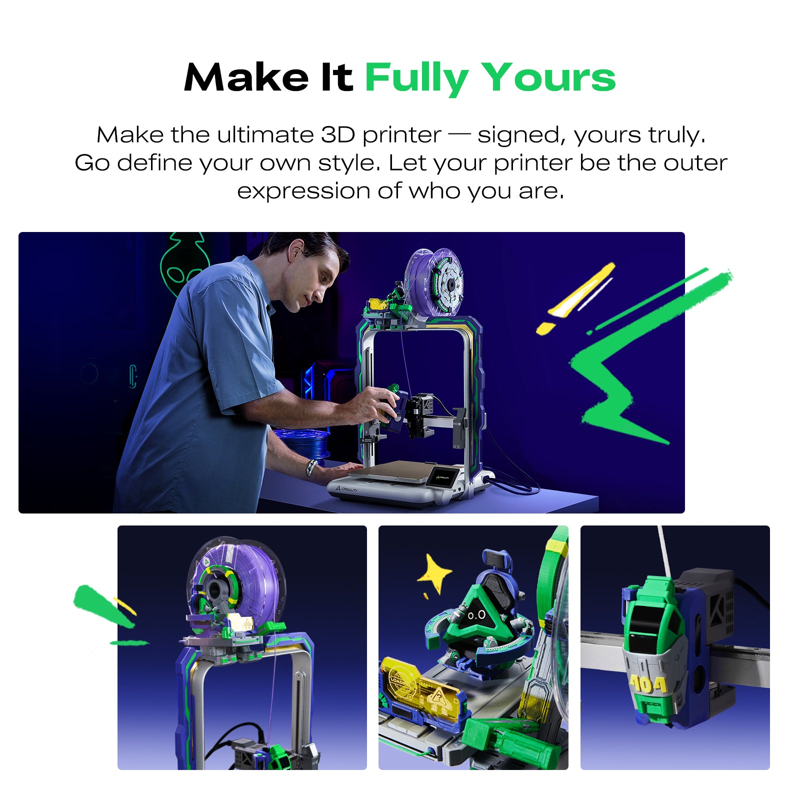 Creality Ender-3 V4 Combo 3D Printer — alternate view