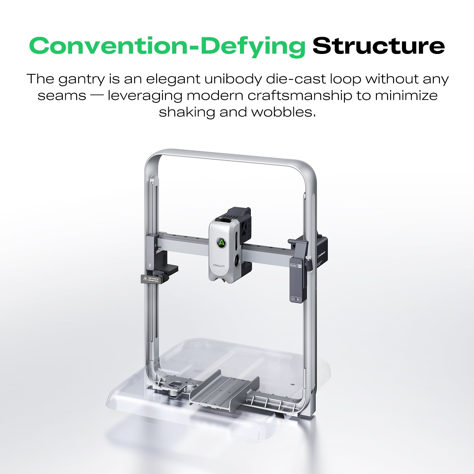 Creality Ender-3 V4 Combo 3D Printer — alternate view
