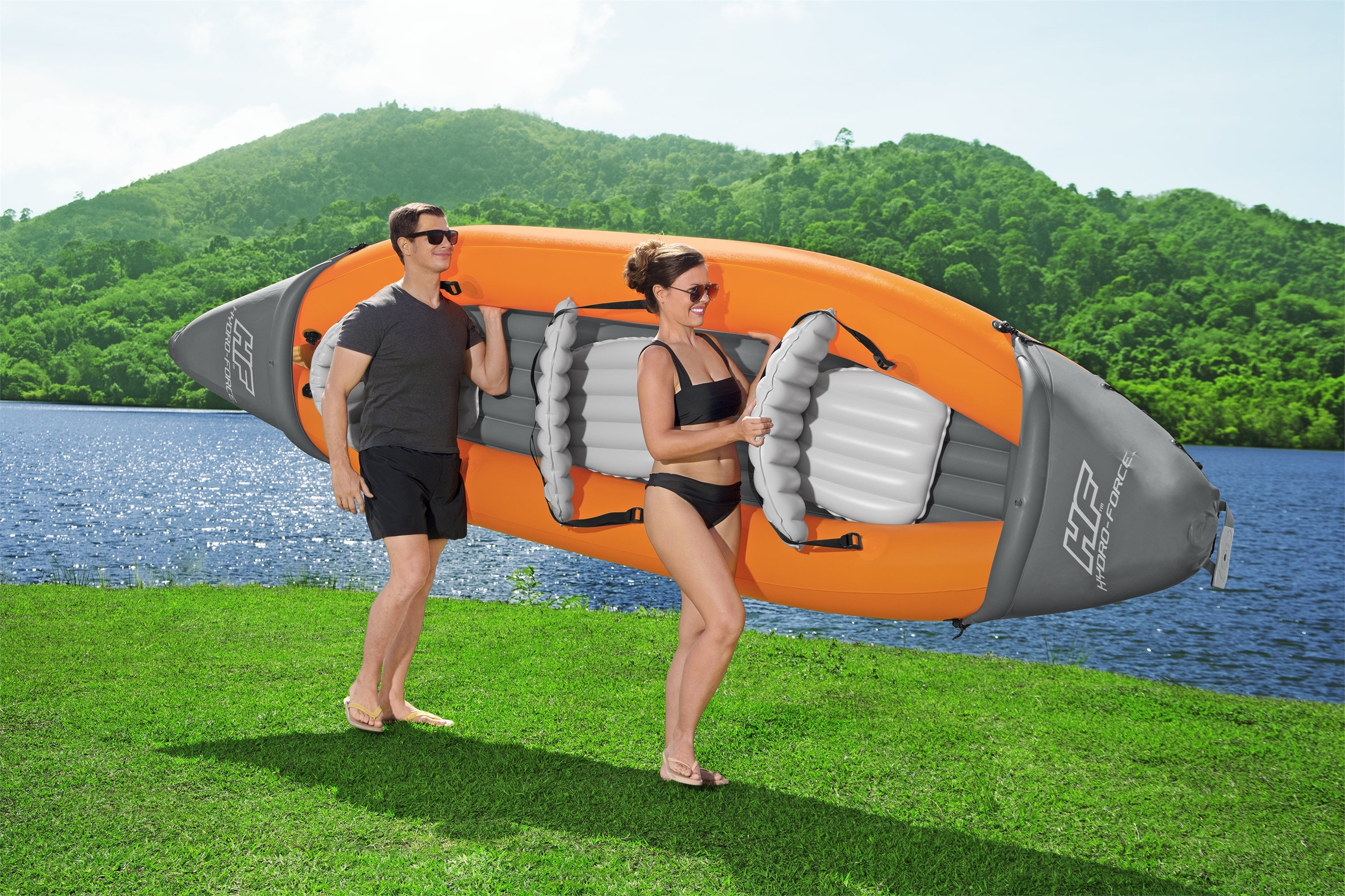 Bestway Hydro-Force Inflatable Kayak — alternate view
