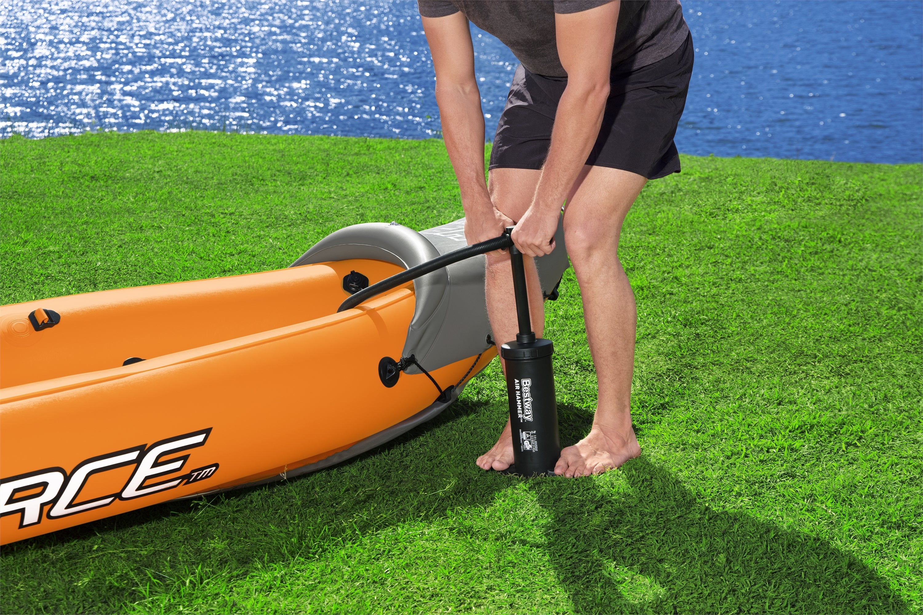 Bestway Hydro-Force Inflatable Kayak — alternate view
