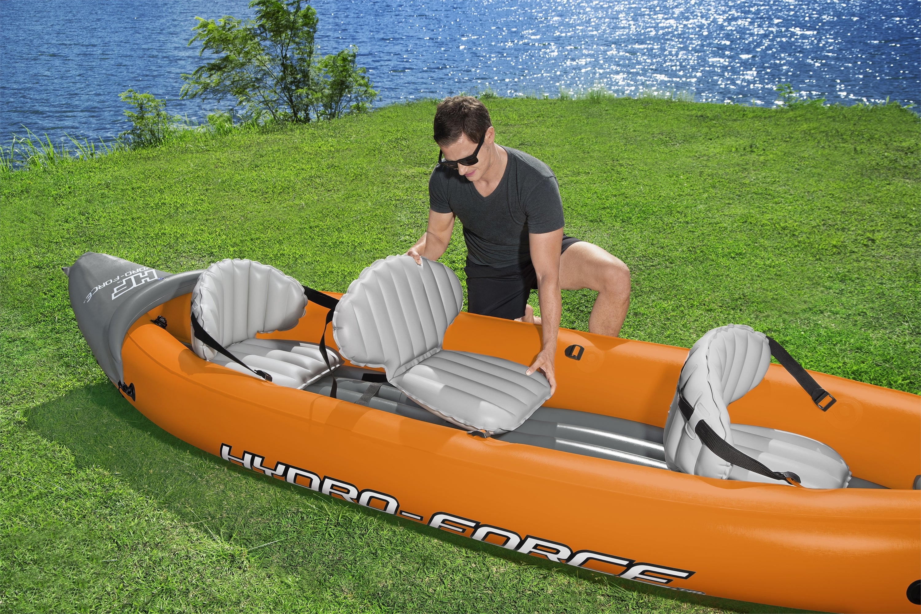 Bestway Hydro-Force Inflatable Kayak — alternate view