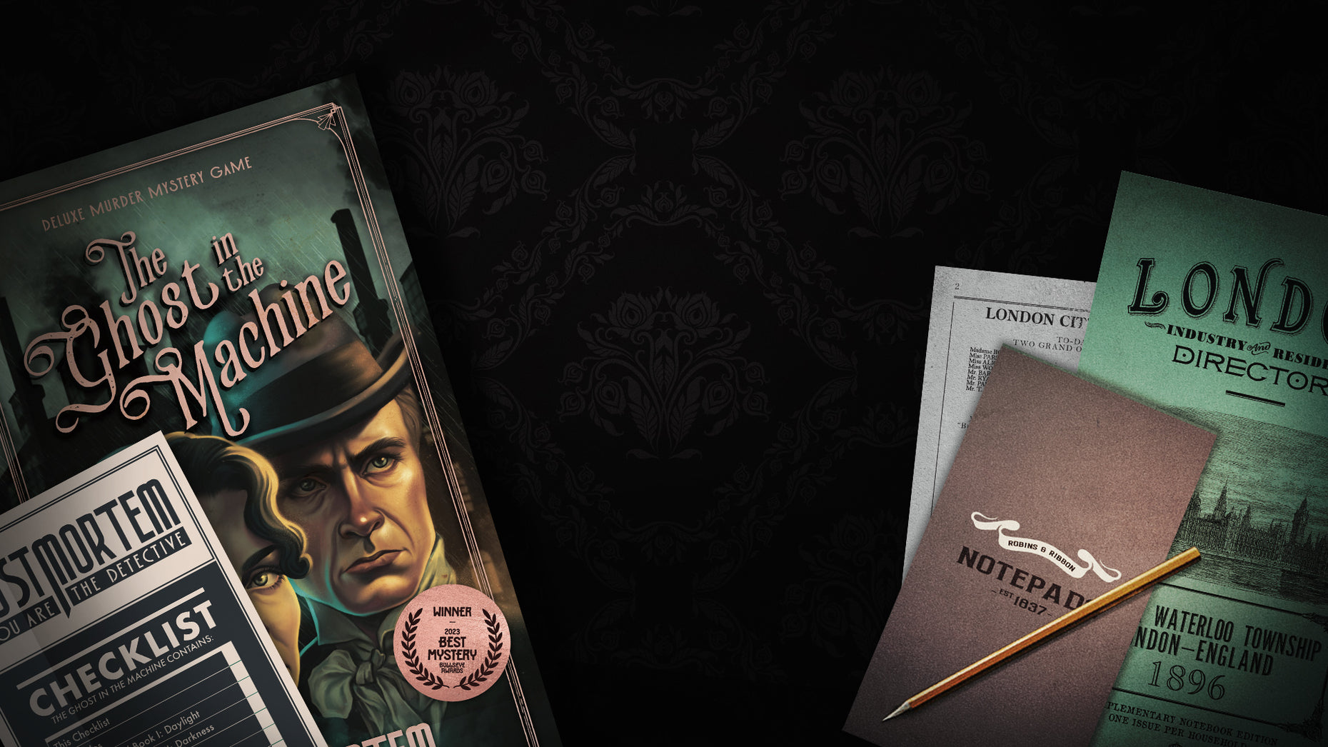 The Mysterious Package Company Ghost in the Machine — alternate view