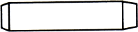 MF Supply -25 Dowel Pin