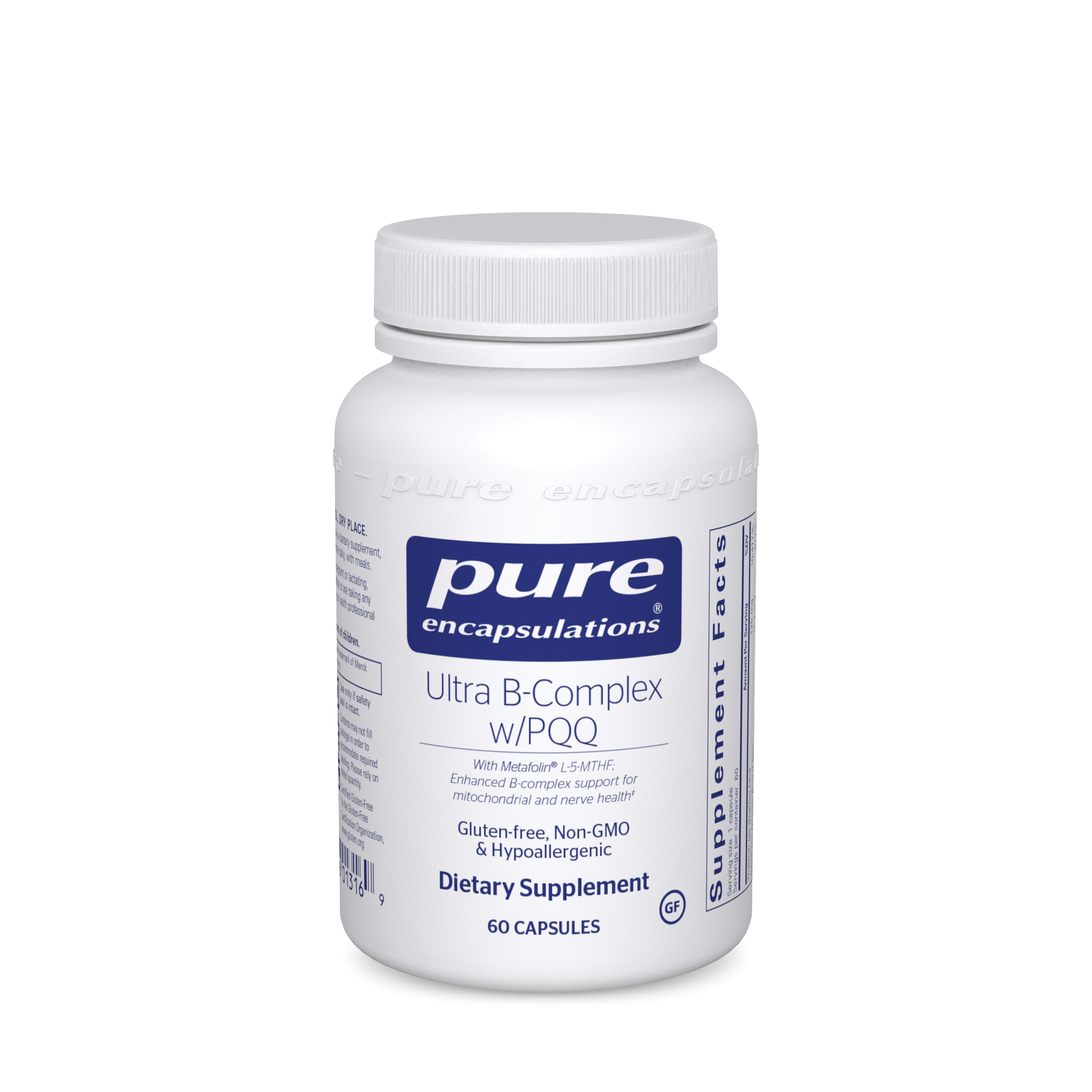 Pure Encapsulations Ultra B Complex w/ PQQ Supplement