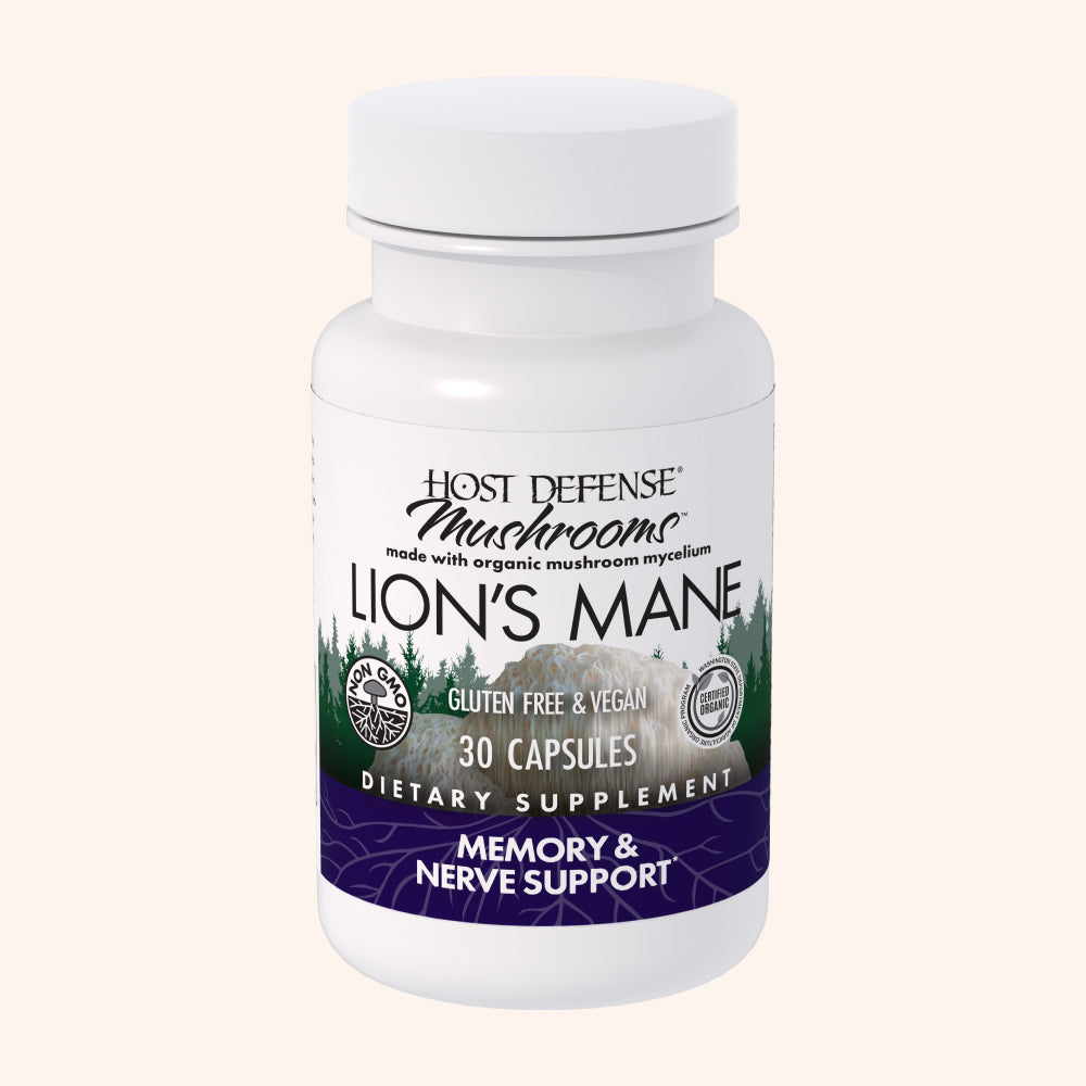 Host Defense Lions Mane 60 CT Supplement — alternate view
