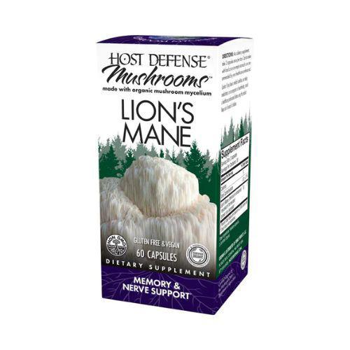 Host Defense Lions Mane 60 CT Supplement
