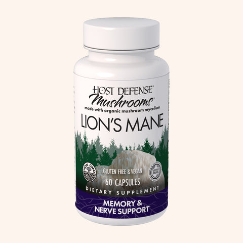Host Defense Lions Mane 60 CT Supplement — alternate view
