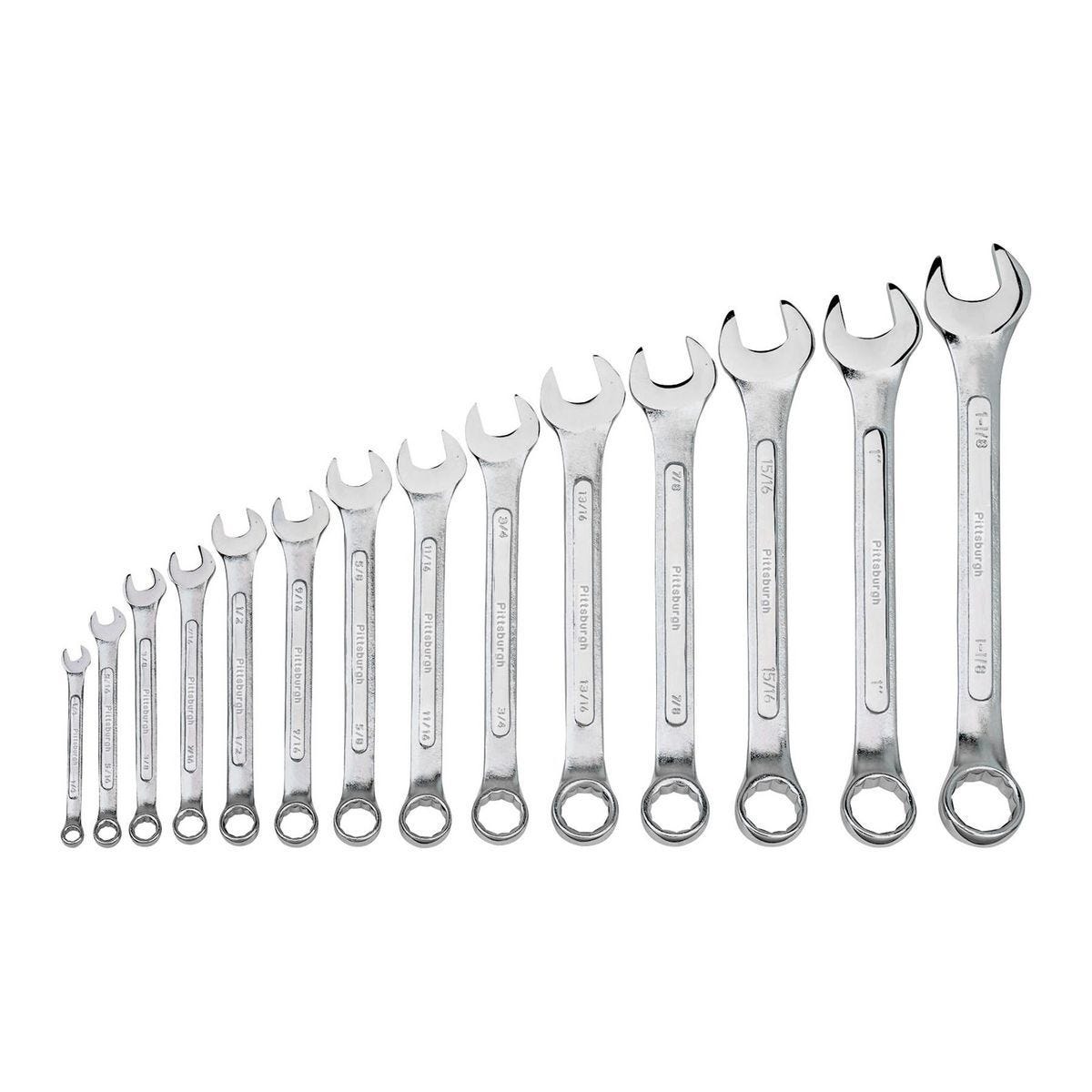 Stanley 14 Pc Combination Wrench Set SAE — alternate view