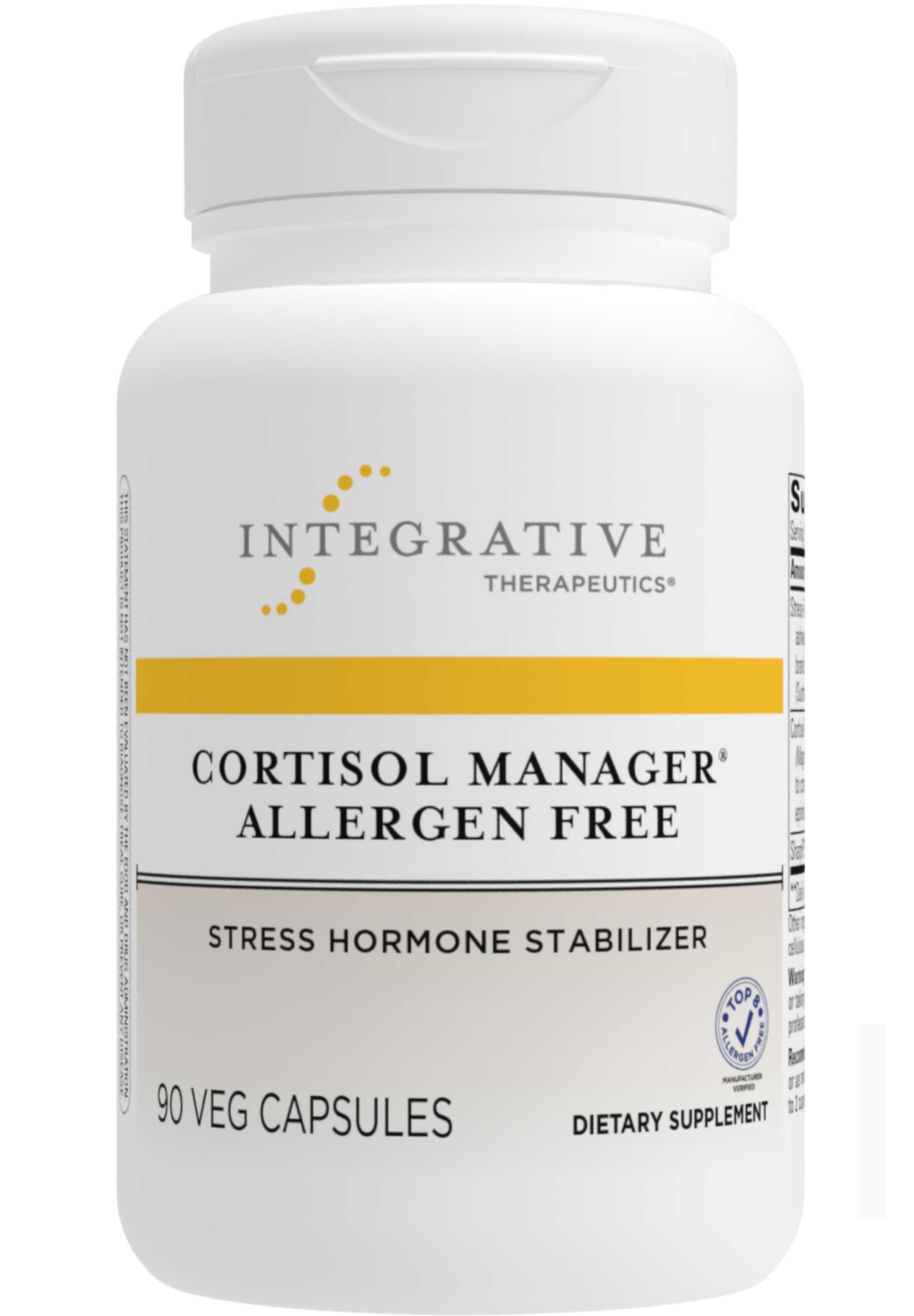 Integrative Therapeutics Cortisol Manager Allergen-Free — alternate view