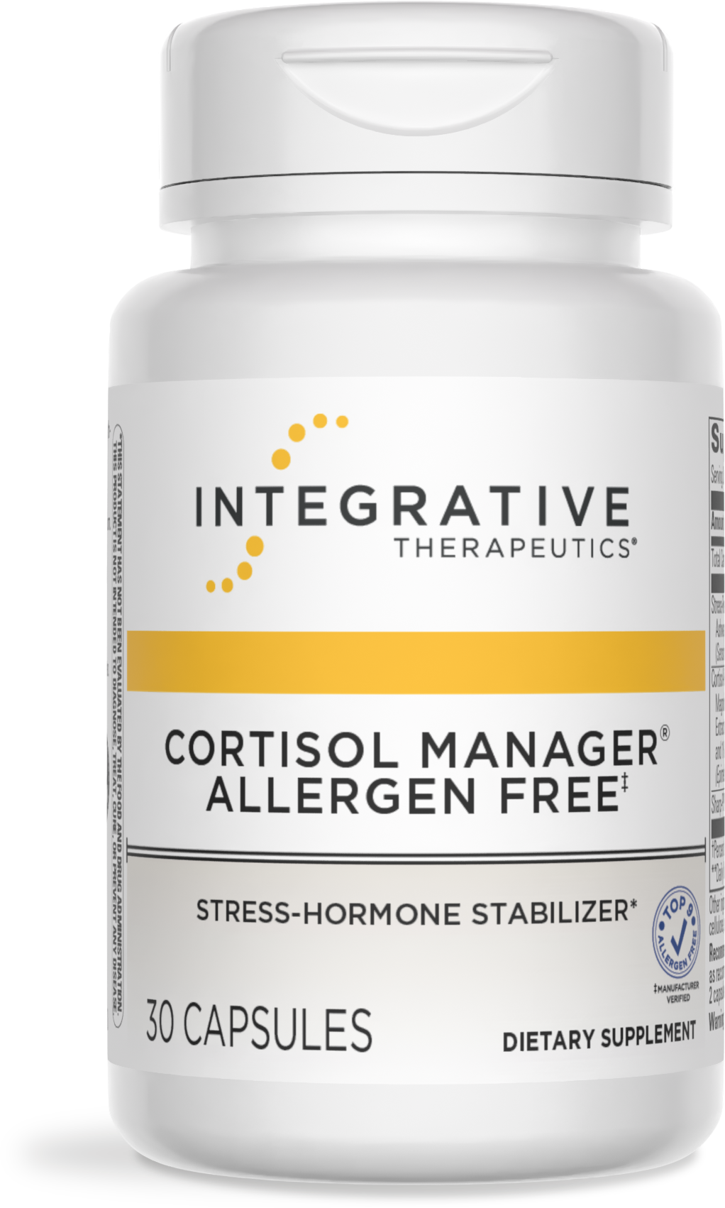 Integrative Therapeutics Cortisol Manager Allergen-Free — alternate view