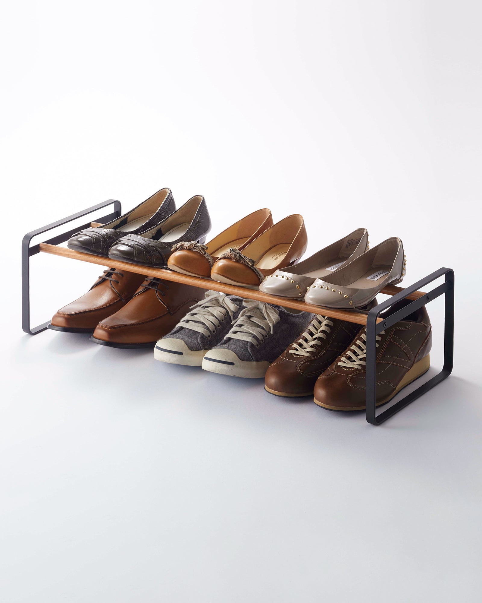 Sageandsill Stackable Shoe Rack 7 H Steel — alternate view