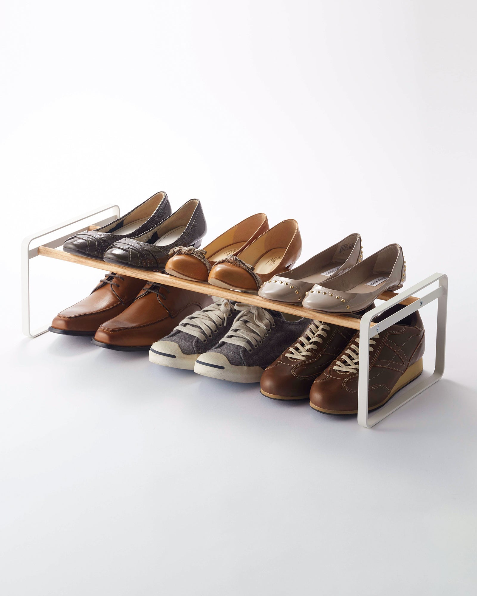 Sageandsill Stackable Shoe Rack 7 H Steel
