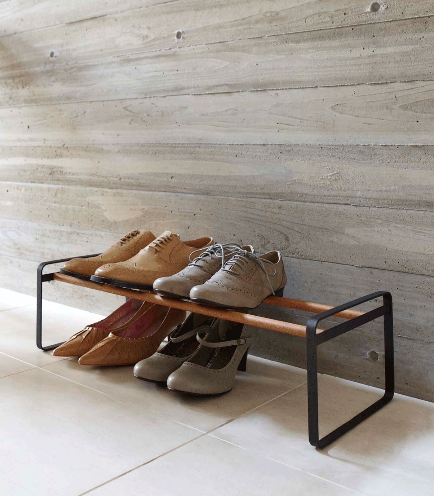 Sageandsill Stackable Shoe Rack 7 H Steel — alternate view