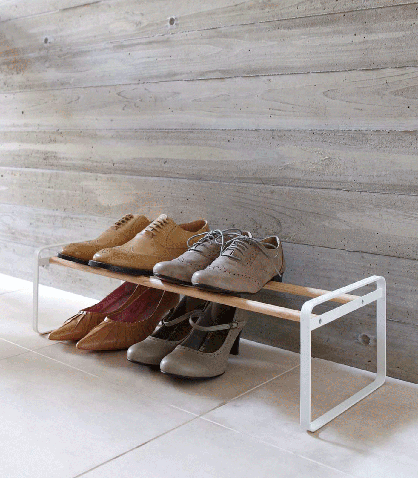 Sageandsill Stackable Shoe Rack 7 H Steel — alternate view