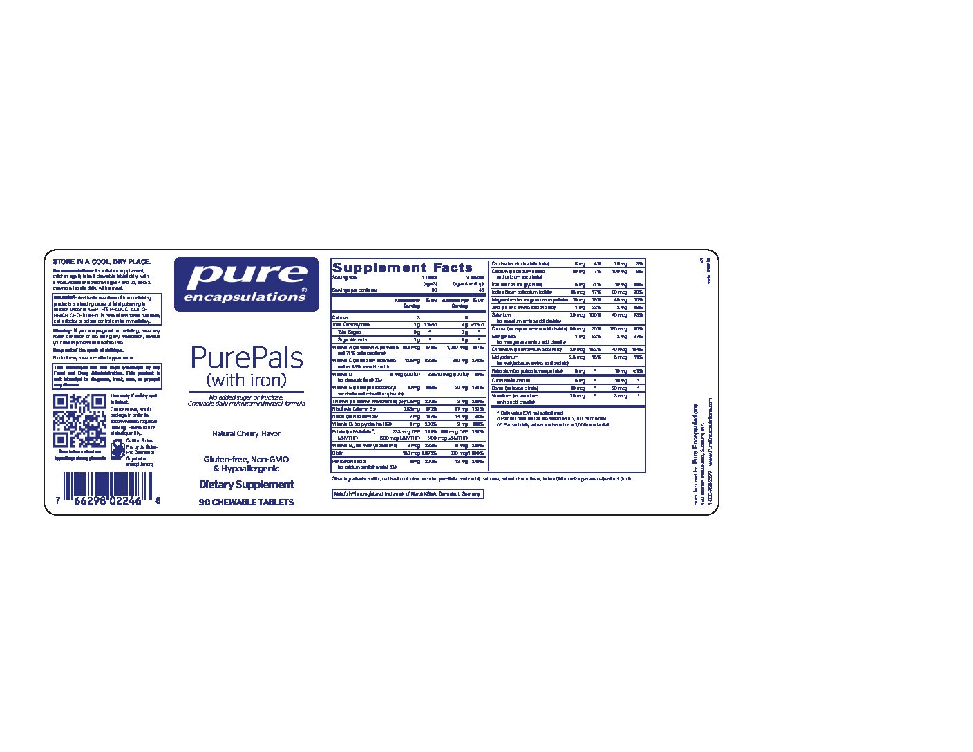 PurePals With Iron — alternate view