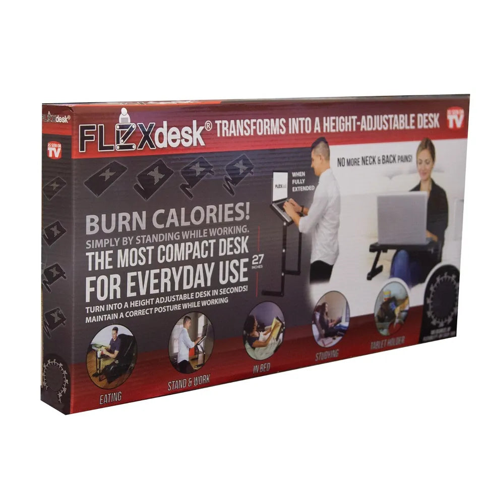 FlexDesk Electric Standing Desk — alternate view