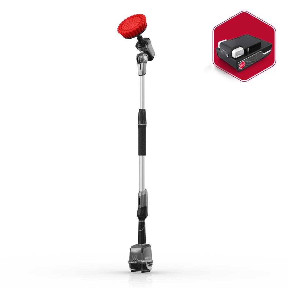 Hoover ONEPWR Telescoping Cordless Scrubber — alternate view