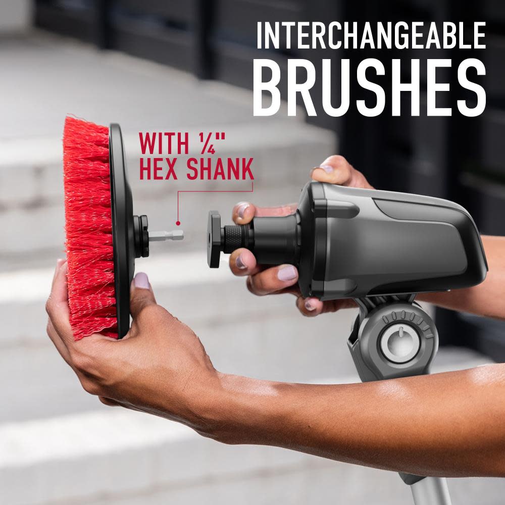 Hoover ONEPWR Telescoping Cordless Scrubber — alternate view