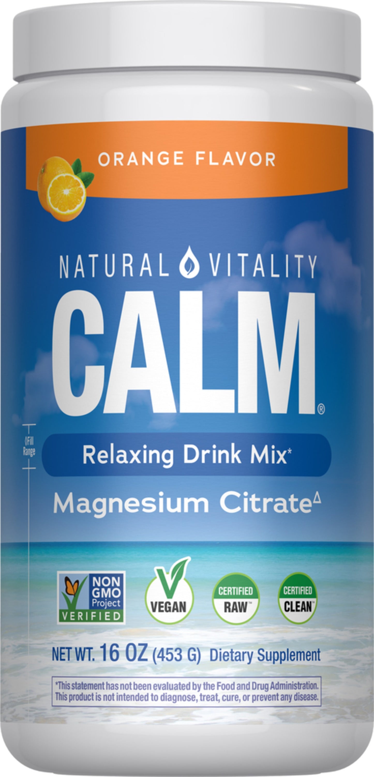 Natural Vitality Calm Magnesium Powder — alternate view