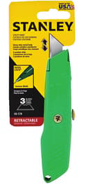 Stanley Hi Visibility Retractable Knife — alternate view