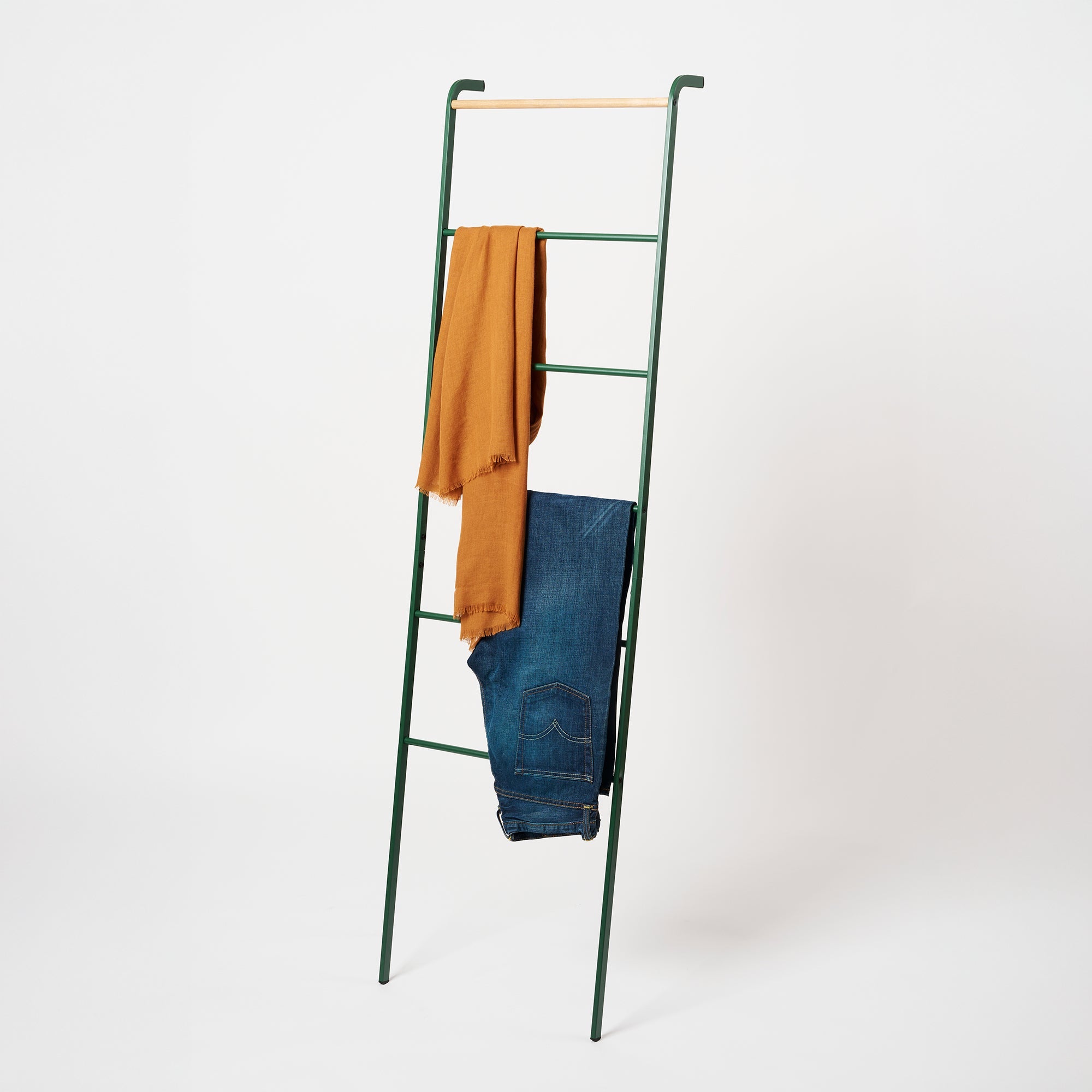 Sageandsill Leaning Storage Ladder Two Styles Steel — alternate view