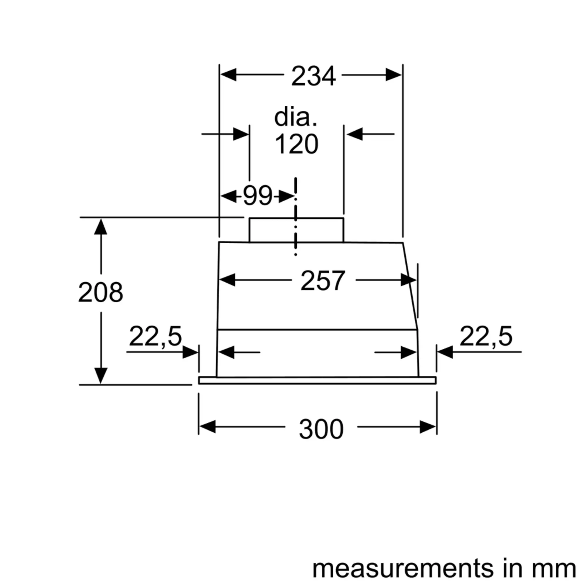 Bosch DLN53AA70B — alternate view