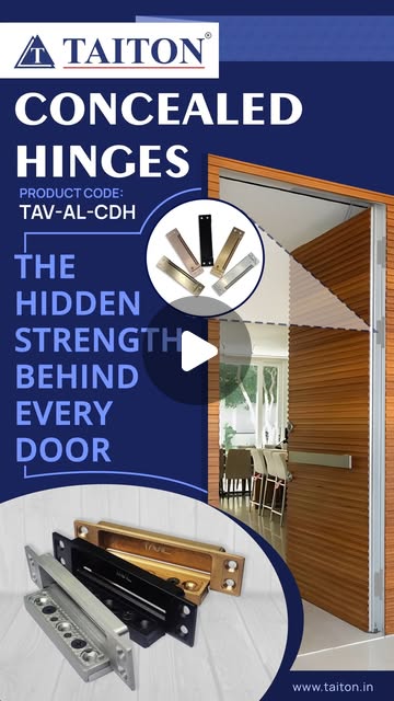 Texican Specialty TCD 1 Main Door Hinge — alternate view