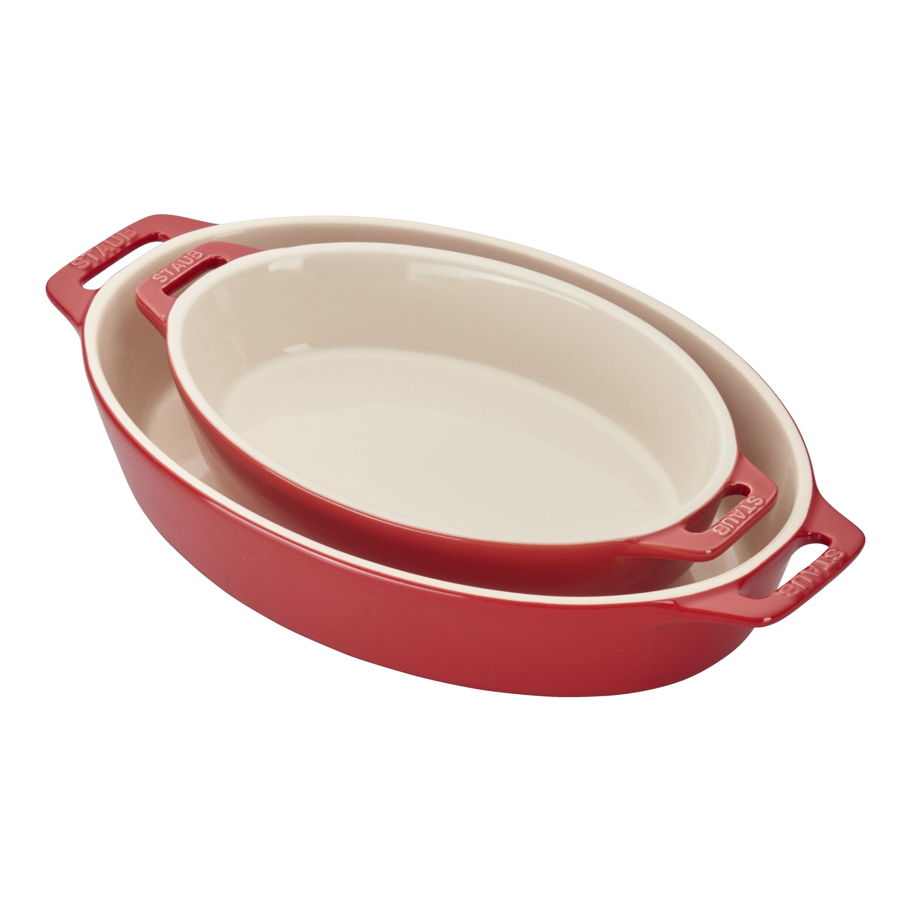 Staub Oval Baking Dish Set — alternate view