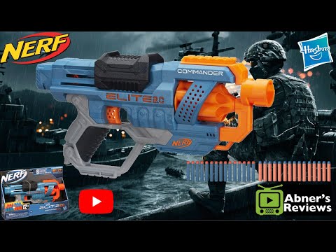 Nerf Elite 2.0 Commander RD-6 Blaster — alternate view