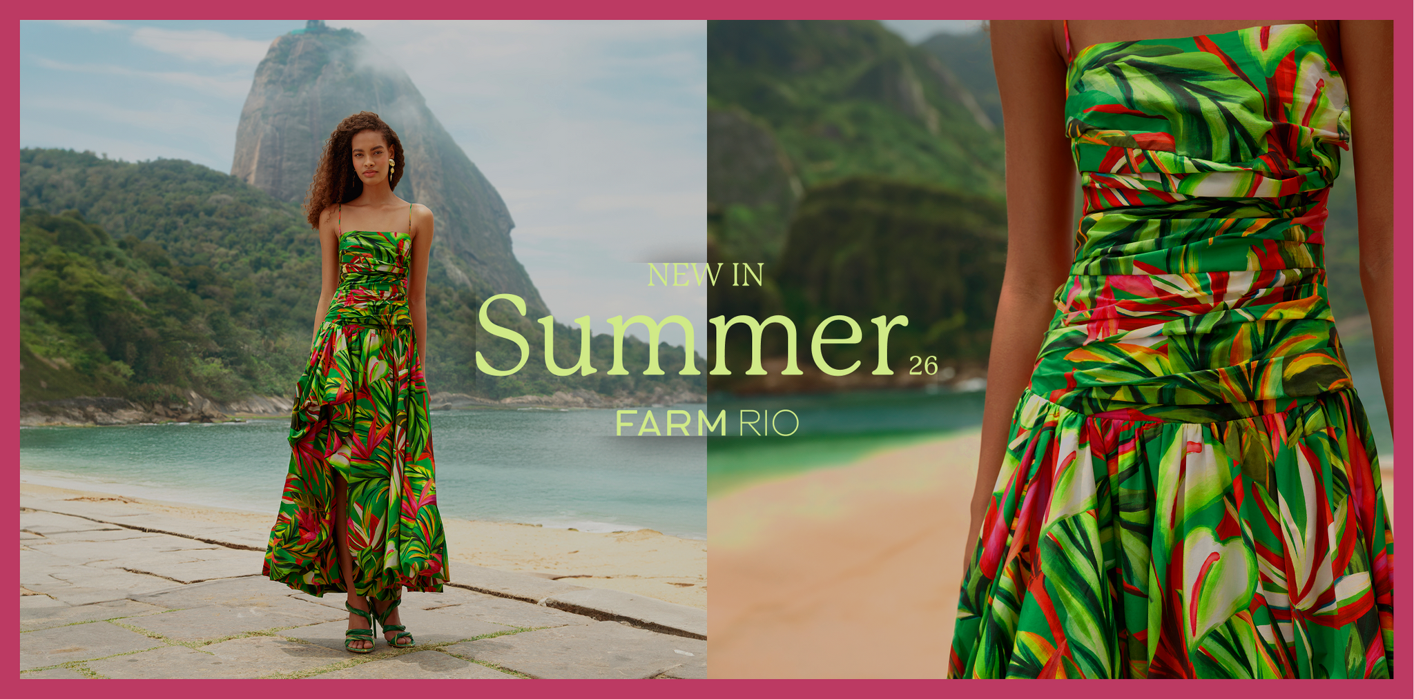 Farm Rio 3D Flower Lenzing™ Ecovero™ Euroflax™ Mini Dress — alternate view
