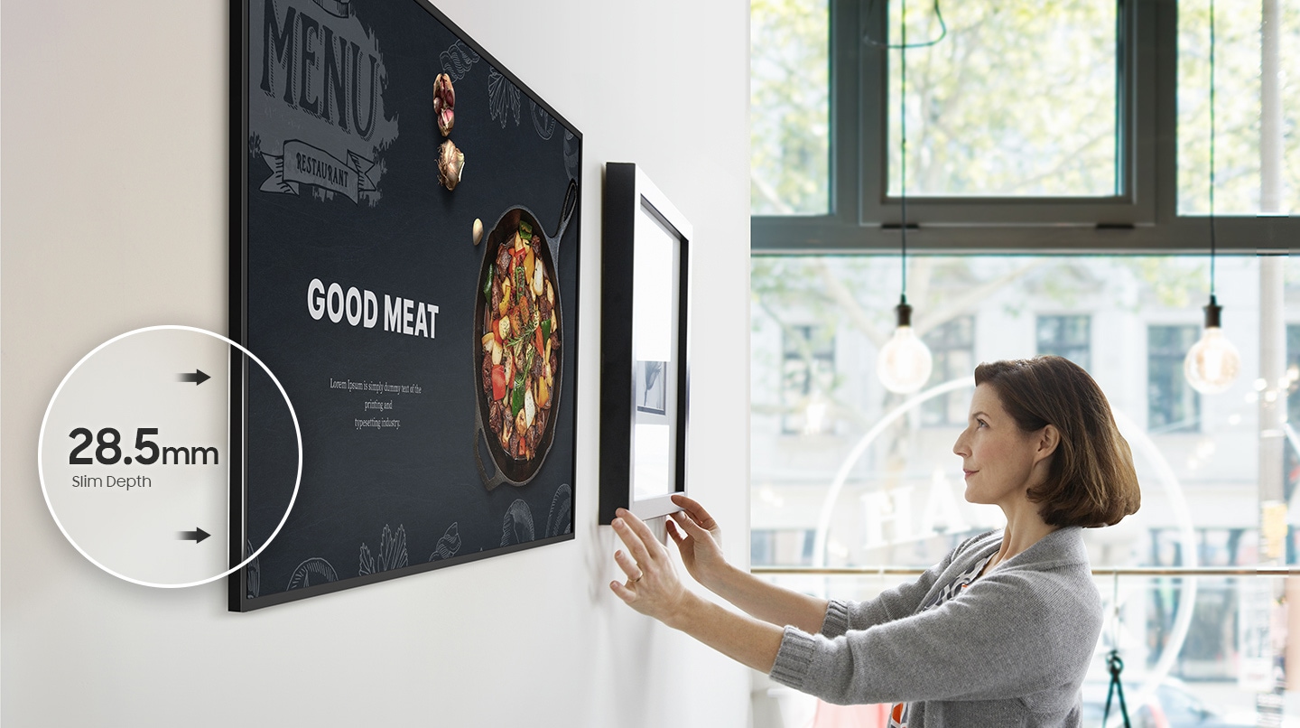 Samsung Crystal Uhd Signage Qbc Lh43qbcebgcxen — alternate view
