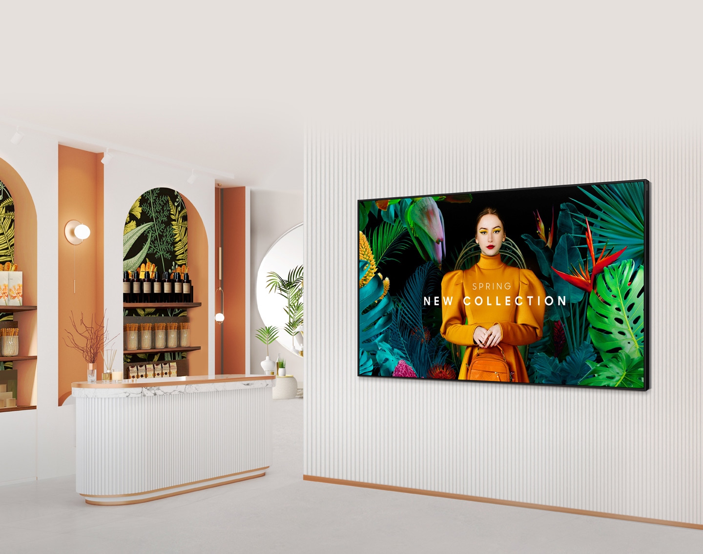 Samsung Crystal Uhd Signage Qbc Lh43qbcebgcxen — alternate view