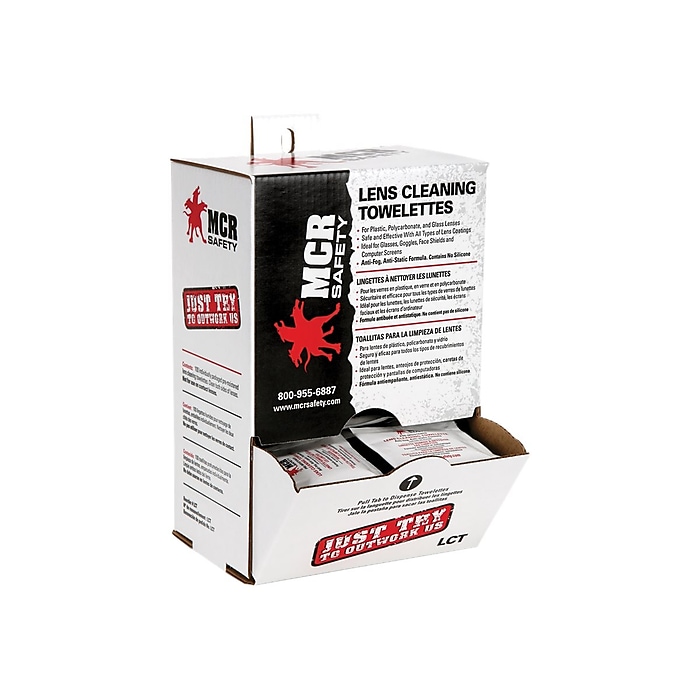 Safety Glasses USA Lens Cleaning Wipes — alternate view