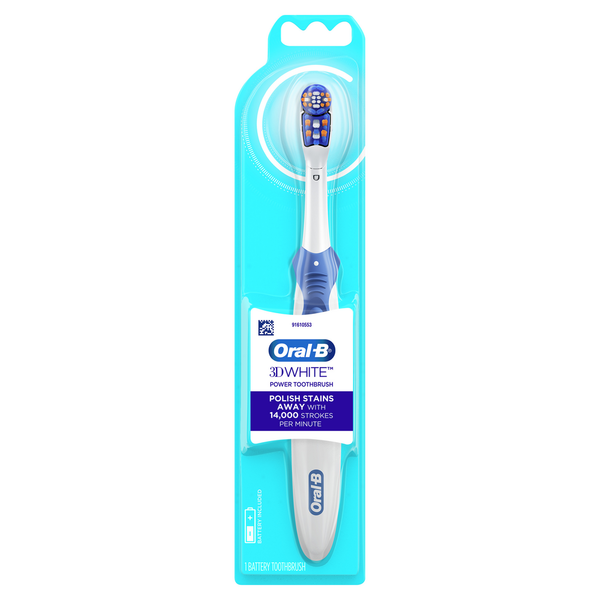 Oral-B 3D Battery Power Electric Toothbrush 1 ct — alternate view