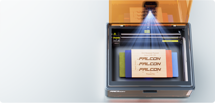Creality Falcon A1 Laser Engraver & Cutter — alternate view