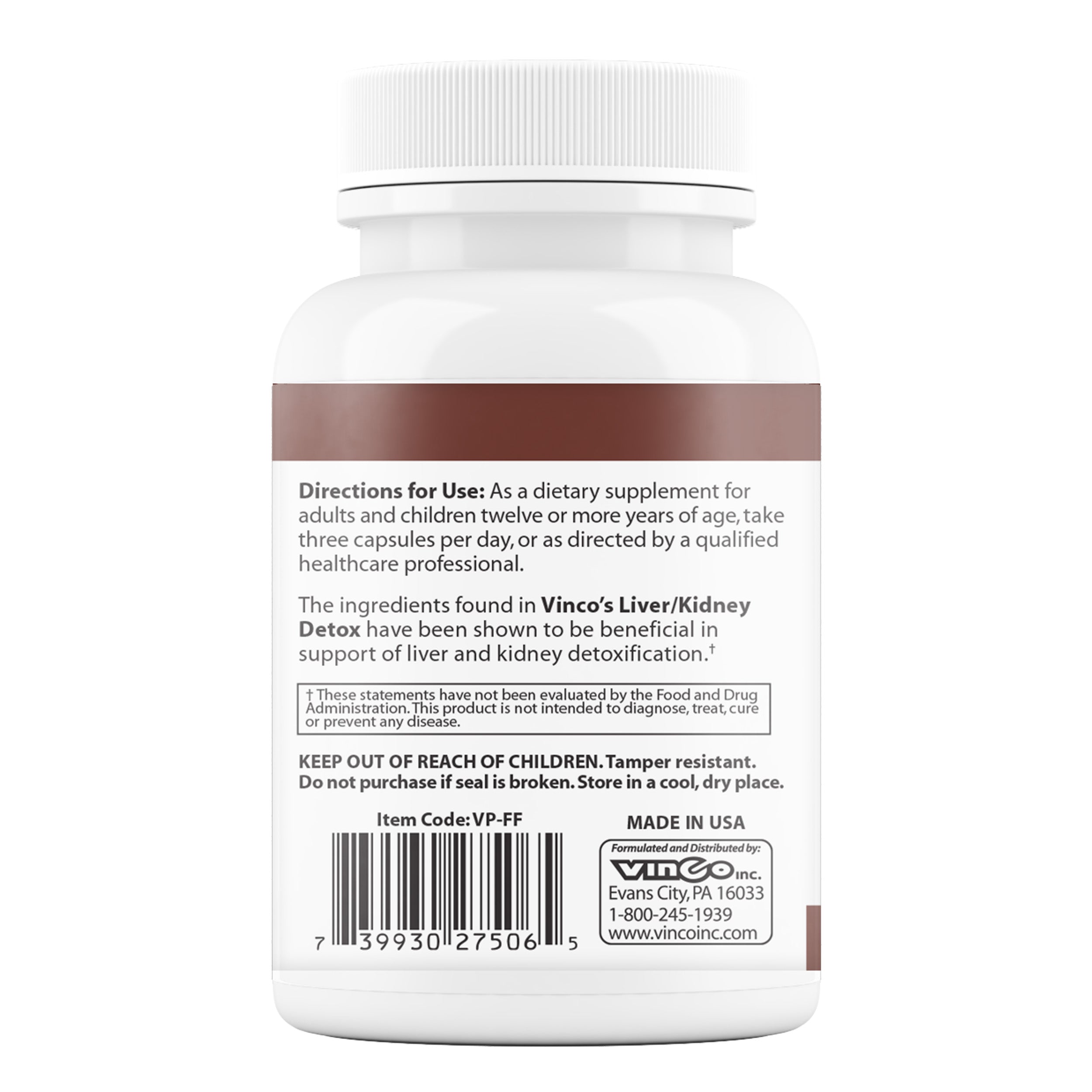 Ask Joe Dimatteo Liver Kidney Detox 90ct — alternate view