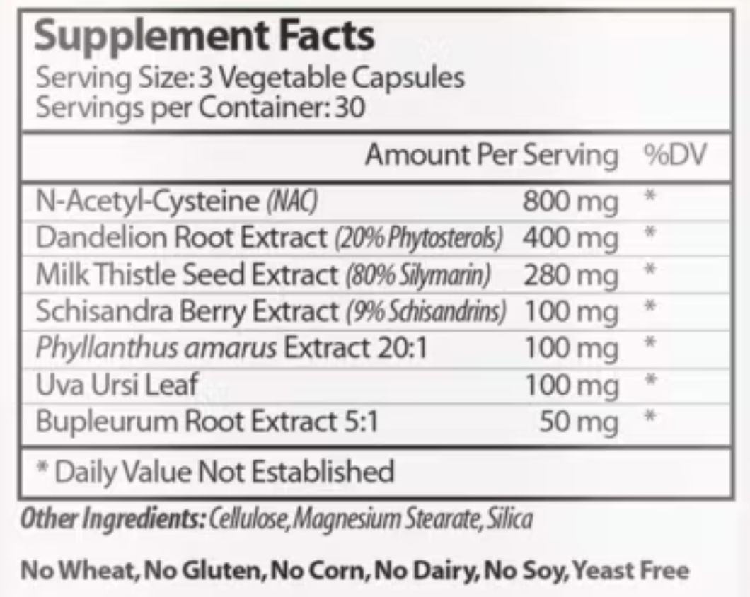 Ask Joe Dimatteo Liver Kidney Detox 90ct — alternate view
