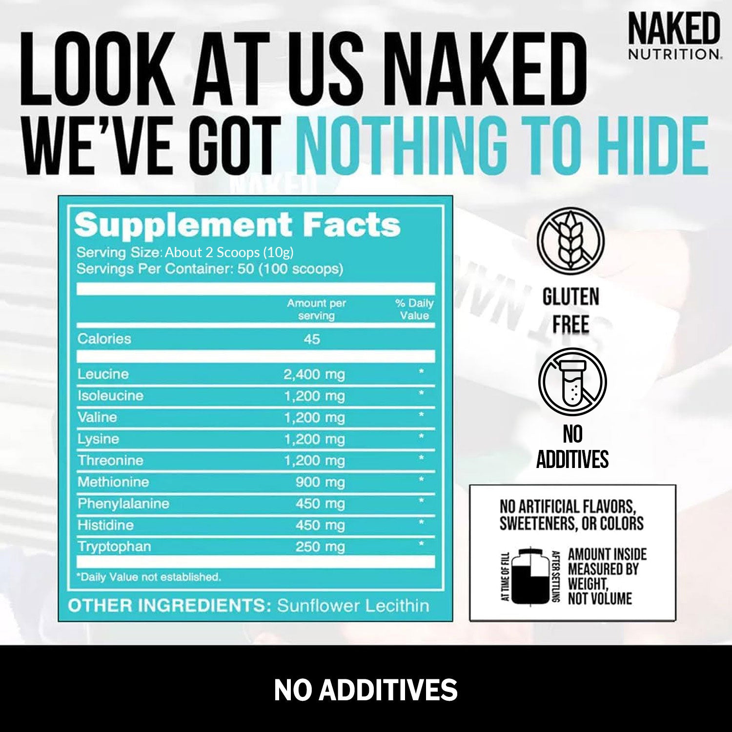 Naked Nutrition Naked EAAs — alternate view