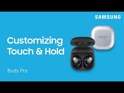 Samsung Using Your Galaxy Buds Touchpad — alternate view
