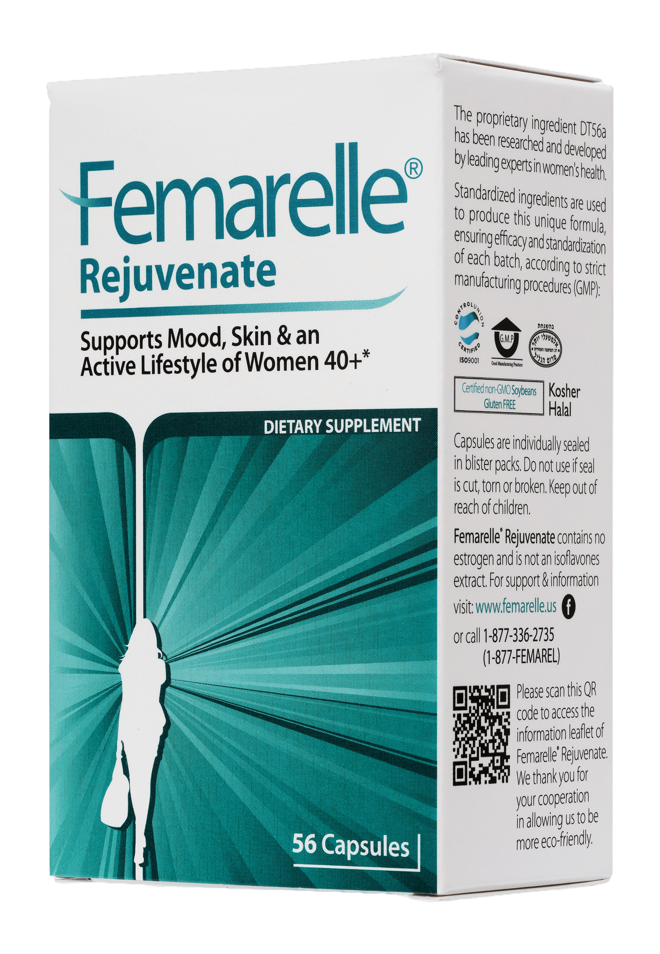 Femarelle Rejuvenate Perimenopause 56 capsules — alternate view