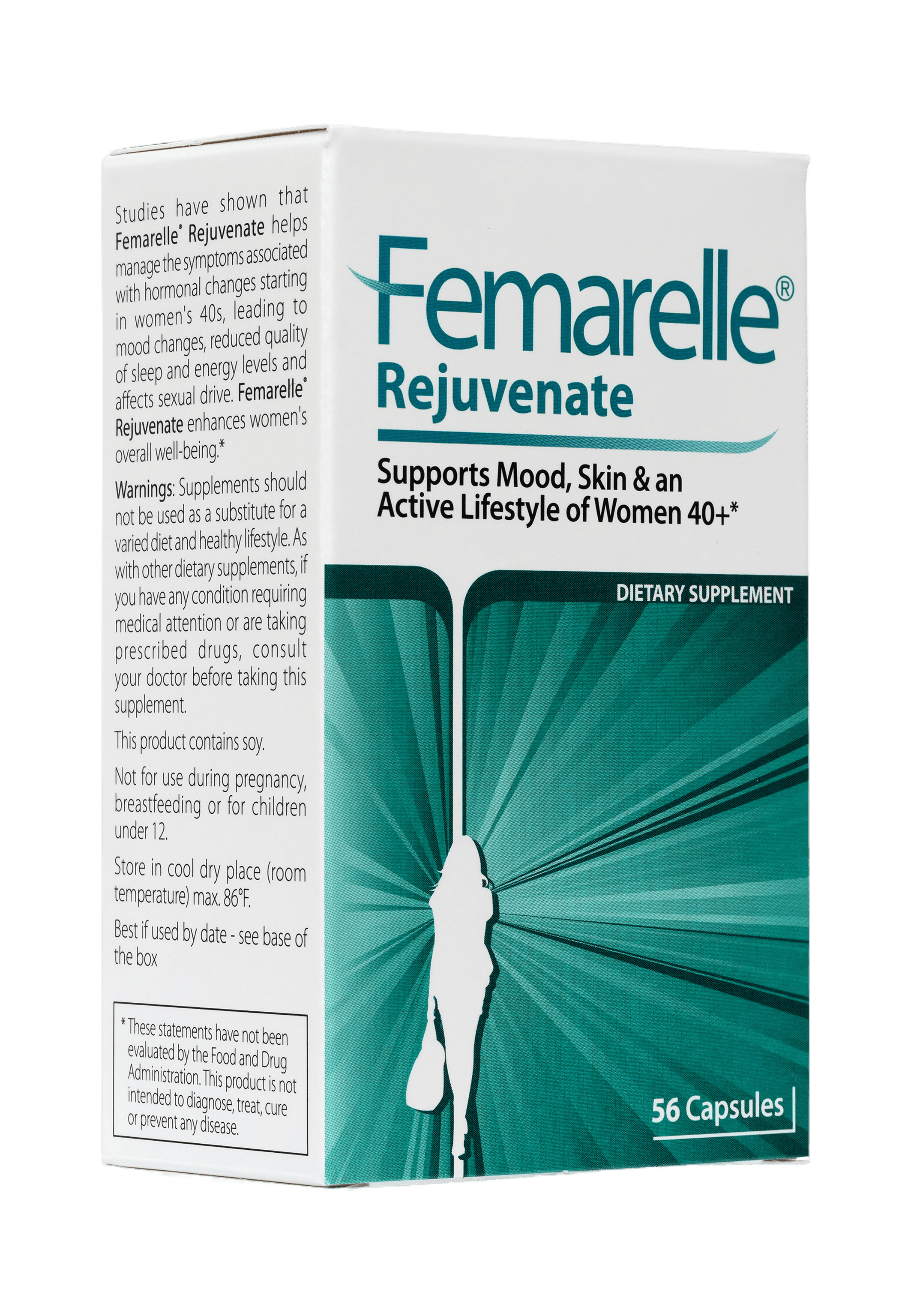 Femarelle Rejuvenate Perimenopause 56 capsules — alternate view