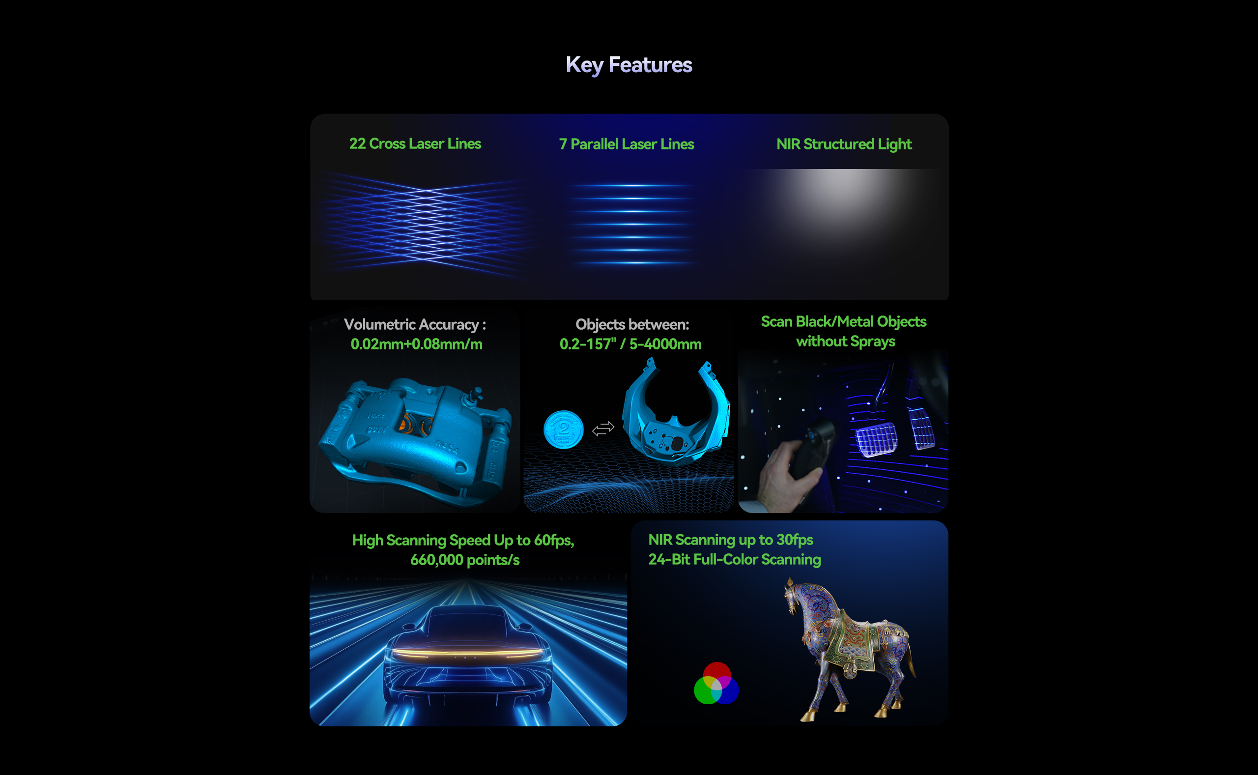Creality CR Raptor Pro 3D Scanner — alternate view
