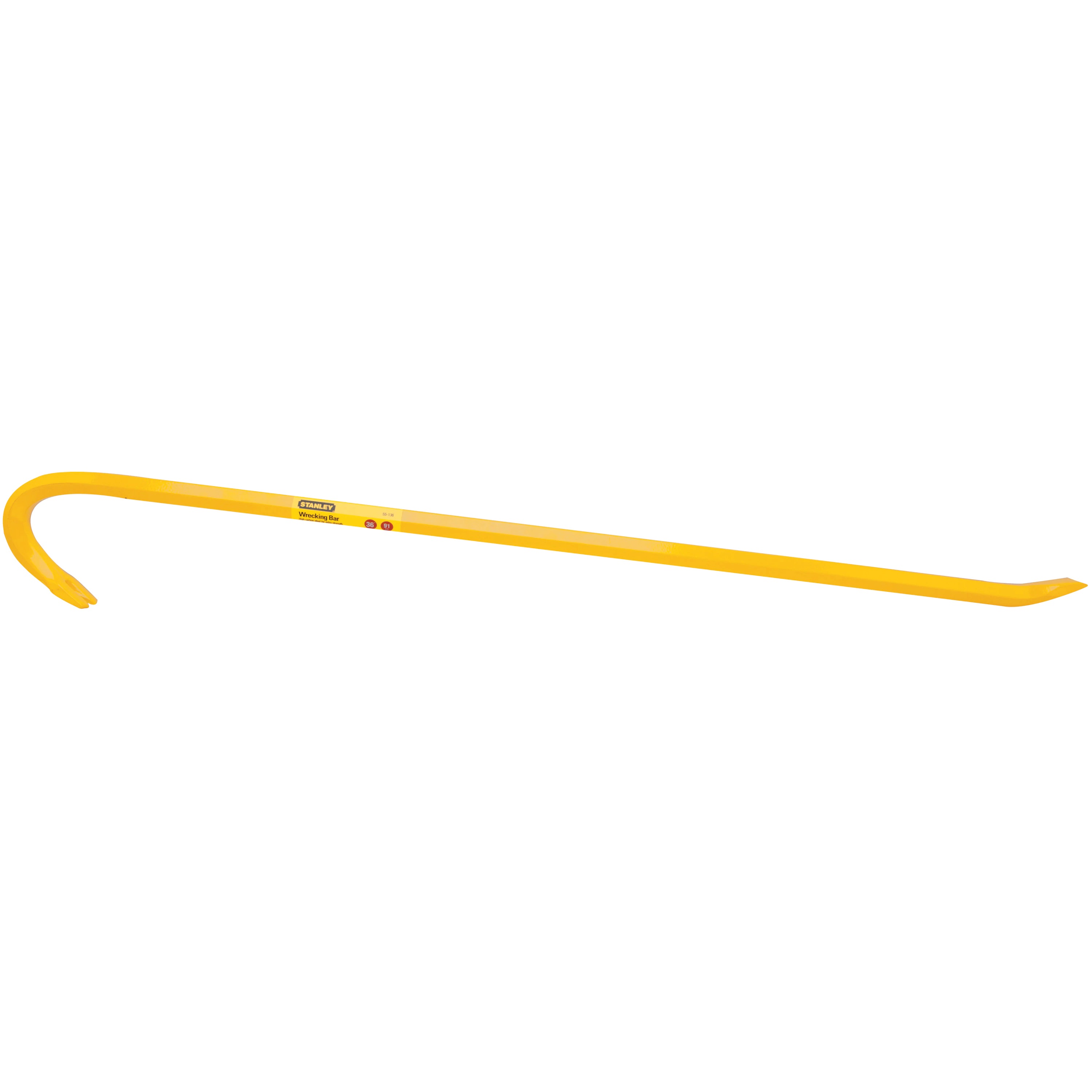 Stanley 36" Hexagonal Steel Ripping Bar 55-136 Demolition Tool — alternate view