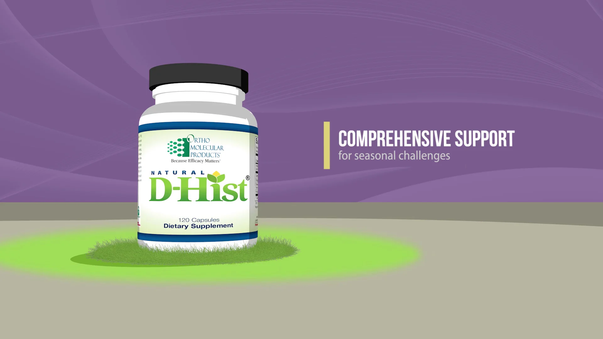 Ortho Molecular Products Natural D-Hist Travel Pack 10 Capsules — alternate view